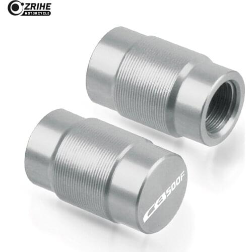 Aluminum Car Vehicle Wheel Tire For Honda CB500F Valve Stem Caps Dust Covers Auto Motorcycle Airtight Stem Bicycle Air Caps