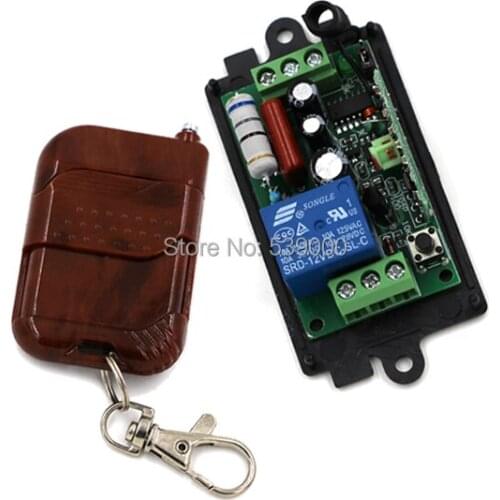 Wireless Remote Control Light Switch 220V 1CH SMD Power Remote Switch System 315/433.92MHZ Free shipping