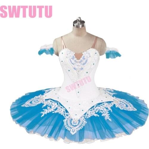 Swan lake ballet tutu blue bird professional ballet tutus for children nutcracker tutu ballet stage costumes tutu pancakeBT9122