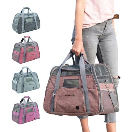 Breathable Pet Cat Dog Handbag Travel Carrier Sling Bags For Small Dogs Puppy Backpack Chihuahua Outdoor Carrying