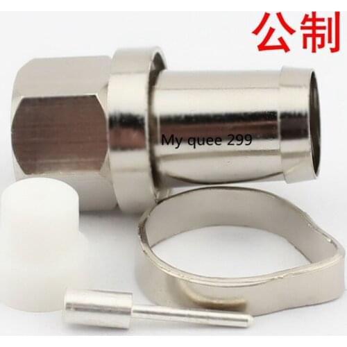 Cable TV joint F head public system 75-9f head sywv75-9 cable metric joint amplifier connector