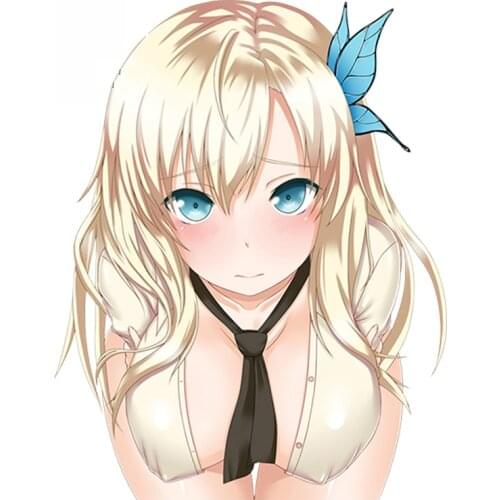 Hot Selling Anime Sexy Beauty Car Sticker Vinyl Auto Accessories Car Window Car Styling Decal PVC Cover Scratches Waterproof