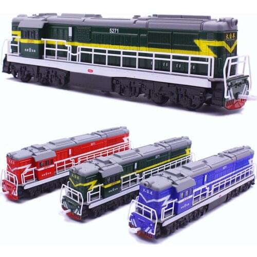 1:87 alloy pull back double-section internal combustion engine steam train model,classic train toy,free shipping