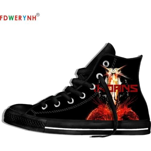 Thorns Music Fans Heavy Metal Band Logo Personalized Shoes Light Breathable Lace Upcanvas Casual Shoes