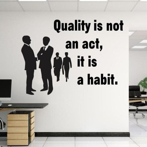 Office Decor Office Supplies Office Wall Stickers Office Quote Teamwork Leadership Motivation Business Wall Decal Vinyl C133