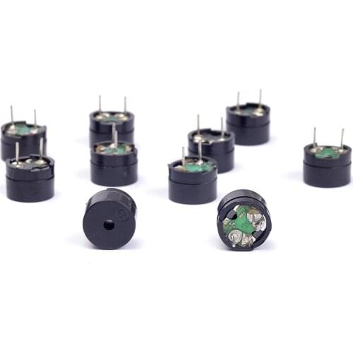10PCS Passive Buzzer AC 12MMx8.5MM 12085 42R Resistance 3V 5V 9V 12V In Common Use Mini Piezo Buzzers For Arduino Diy Electronic