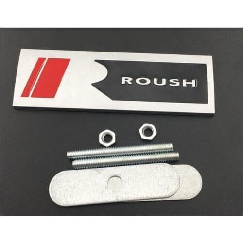 Metal Alloy Roush Car Front Grill Emblem Badge Logo