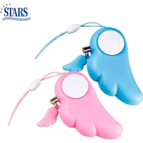 Self Defense Alarm 90bB Security Protect Alert Personal Safety Scream Loud Keychain Emergency Alarm For Women Kids Girl Self Def