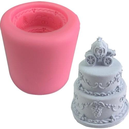 Carriage Cake Silicone Mold Mousse Mould diy chocolate diy chocolate baking mold fondant cake mold