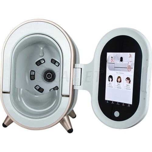 High Technology 5th Generation Magic Mirror Intelligent 3D Skin Analyzer Machine Portable Skin Scanner