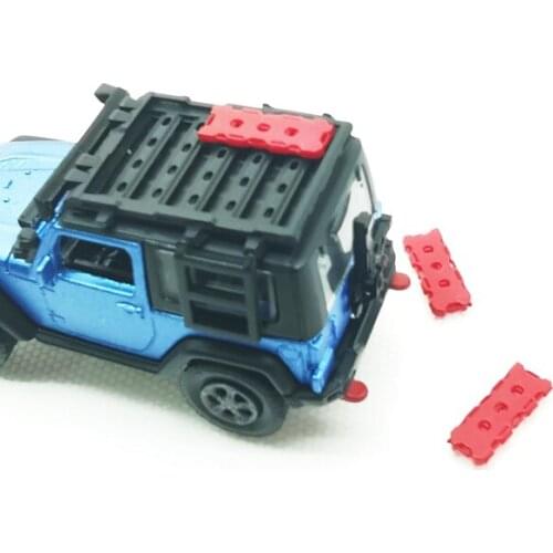 1:64 Handmade simulation long fuel tank for off-road vehicle model oil can car model garage scene decoration 1