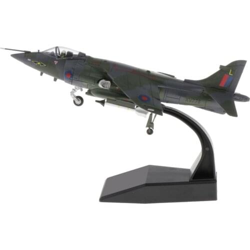 1:72 Jet Fighter Plane Display Model - Metal Mini Military Aircraft with Stand