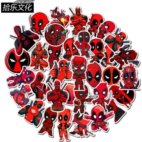10/30/50/100pcs superhero graffiti stickers luggage suitcase guitar cartoon stickers