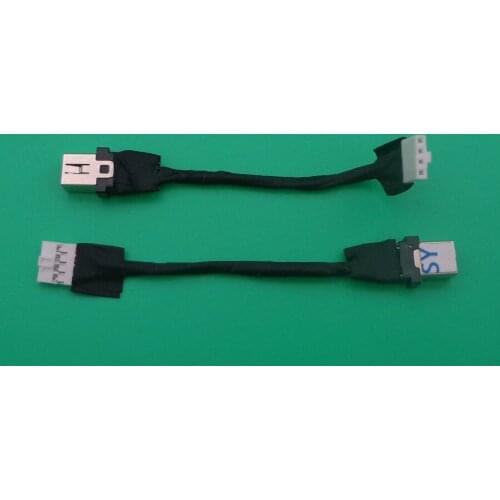 10PCS NEW Laptop DC Jack Connector For Lenovo 710S-13ISK 710S-13IKB DC Power Jack Socket Plug Cable