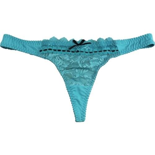 2 PCS/Lot Free Shipping Lace sexy G-string Women Underwear High Quality Women Sexy Panties Size L/XL