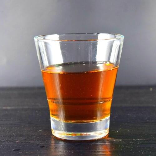 2 Pcs/lot classical transparent fashion whiskey wine glass party pub wine drinking glass cups 200901-74