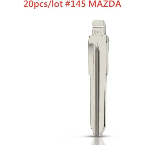 20pcs per lot Remote Key Blade For Mazda 3 5 6 m6 rx8 mx5 Miata CX-7 CX-9 RX-8 CX-9 KD #145 Key Blank Replace Uncut Blade