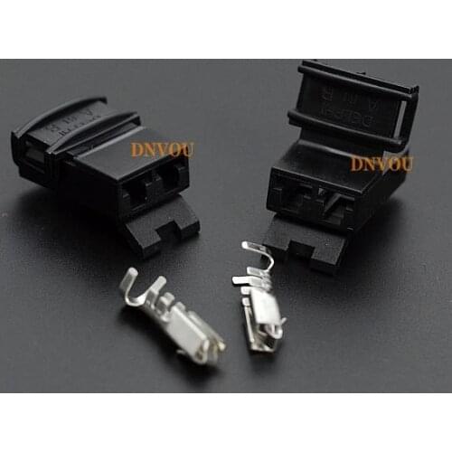 4PCS Car ventilation seat motor plug car seat modification 2PIN connector