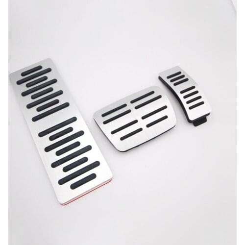 Aluminum Car Accelerator Pedal Brake Pedal Cover For Audi A4 A5 A6 A7 A8 Q5 B6 B7 B8 C5 C6