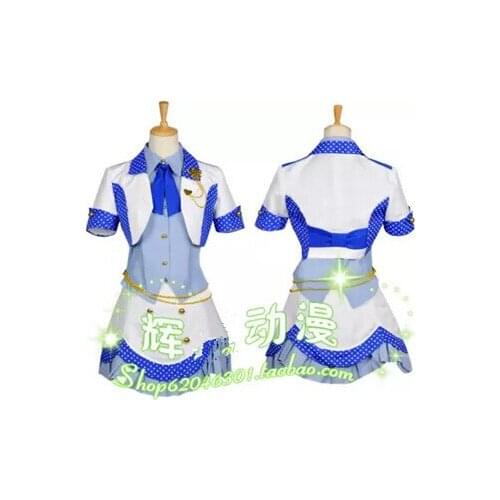 Free shippingThe Idolmaster Idolmster Platinum Stars Amami Haruka Kisaragi Chihaya Cosplay Costume