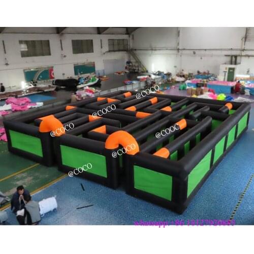 Free air ship to door,outdoor Inflatable Corn Maze for sale, Inflatable Obstacle Maze haunted castle for kids Party Rentals