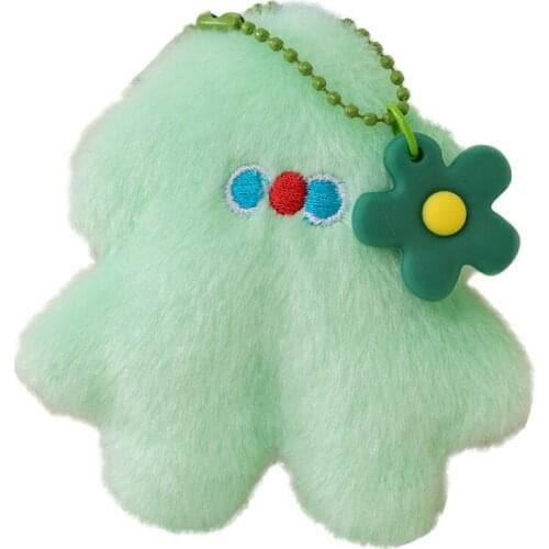 Key Chain Women Keychain Key Pendant Baby Toys Girl Plush Toys for Children Toys Anime Squishy Anti Stress Bag Stuffed Animals