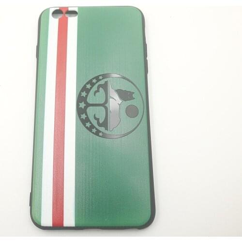 Chechen National Flag With Black Metal Coat Of Arms TPU Phone Cases For iPhone 6 7 8 S XR X Plus 11 Pro Max