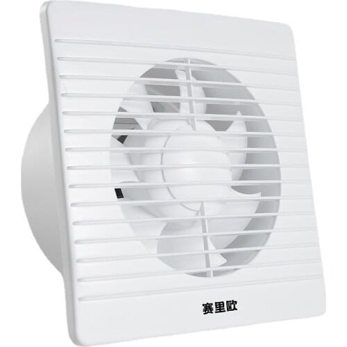 4''6''8'' Electric Exhaust Fan Bathroom Ceiling Fans Kitchen Low Noise Ventilator Wall Mounted Extractor Inline Pipe Exhaust Fan