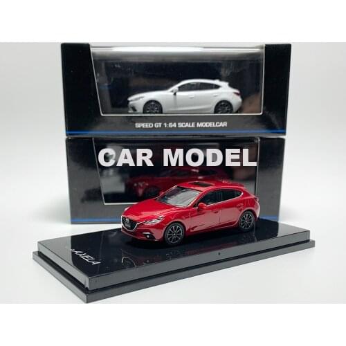 1:64 Alloy Toy Vehicles AXELA car Car Model Of Childrens Toy Car Original Authorized Authentic Kids Toys