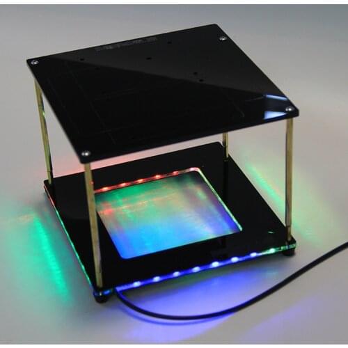 Mini ITX Open Motherboard Frame RGB Marquee Baseboard Personality Motherboard Double-layer Base Mini PC HTPC Air Case