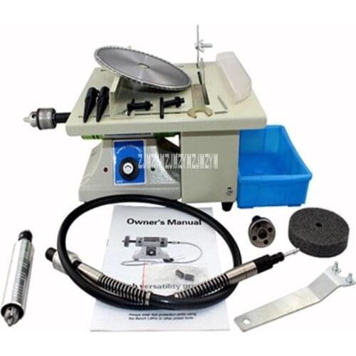 Mini Table Saw 220v/110v Portable DIY Woodworking Multifunctional Circular Saw Tool Wood Jade Carving Grinding Polishing Machine
