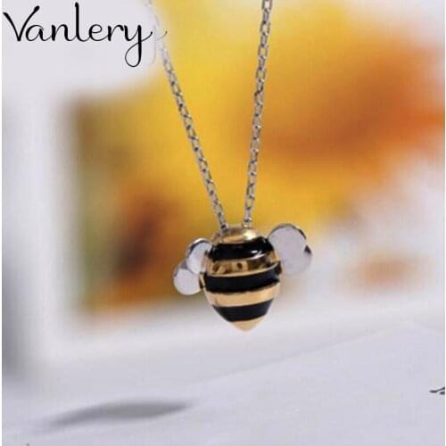 Fashion Long Bee Necklace Pendant For Women Choker Necklaces Holiday Beach Statement Boho Jewelry 2021
