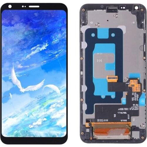 5.5'' Original LCD For LG Q6 LG-M700 M700A US700 M700H M703 M700Y LCD DIsplay + Touch Screen Digitizer Assembly With Frame