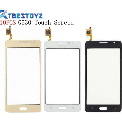 RTBESTOYZ 10PCS/Lot Touch Screen Digitizer For Samsung Galaxy Grand Prime G530 G5308 G530H SM-G531F G531 G531F Touch Panel Glass