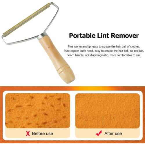 Manual Lint Remover Clothes Fuzz Fabric Shaver Power-Free Fluff Removing Roller for Sweater Carpets Woven Coat Brush Tools