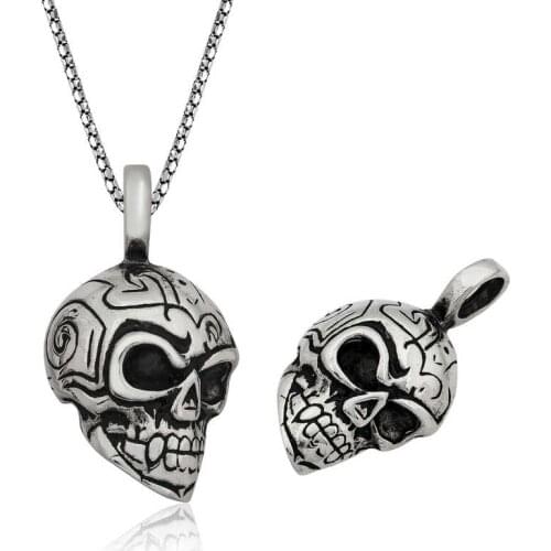 Silverlina Silver Dry Head Necklace