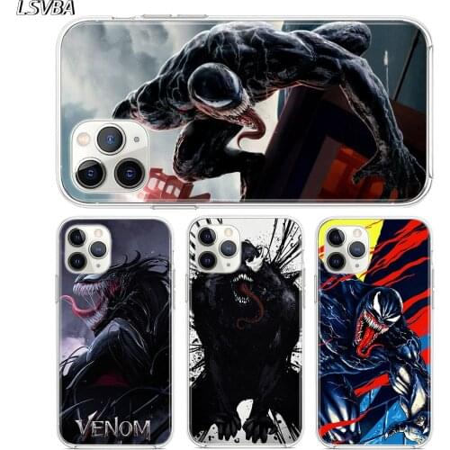 Cool Venom For Apple iPhone 12 11 XS Pro Max Mini XR X 8 7 6 6S Plus 5 SE 2020 TPU Silicone Phone Case