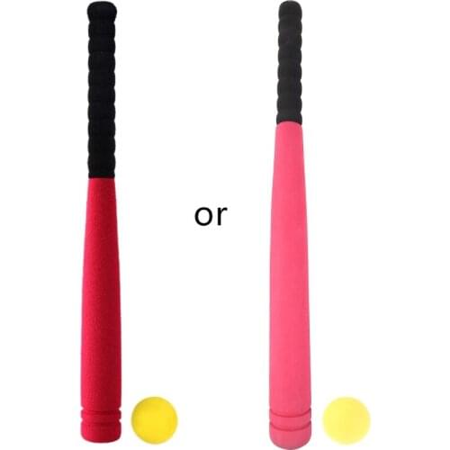 Super Safe Foam Baseball Bat with Baseball Toy Set for Children Soft Baseball Bat 21"