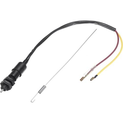 Universal 1pc Motorcycle Rear Brake Light Switch + Spring For Honda Kawasaki Suzuki Brake Pedal Switches Parts