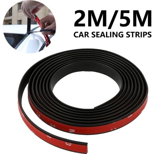 2M 5M Car Window Sealant Weatherstrip Y Type Car Door Glass Rubber Edge Sealing Strips Auto Roof Windshield Protector Seal Strip