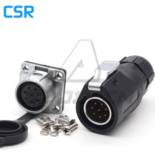 XHP20 series, Waterproof and Dust-proof connector 8 pin Plug and socket,Car aviation connector