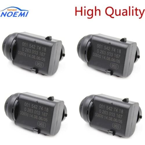 YAOPEI 4pcs PDC Backup Parking Sensor For Mercedes/Benz C CL CLK CLS SL ML Class 0015427418 A0015427418 0035428718