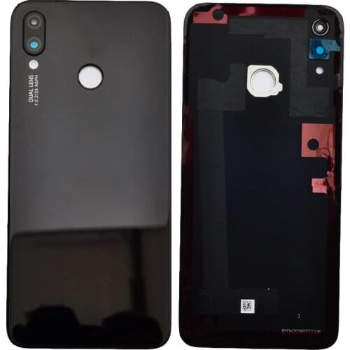 ZUCZUG New Glass Rear Housing For Huawei Nova 3i Battery Cover Back Case Door With Camera Lens+Logo+Adhesive