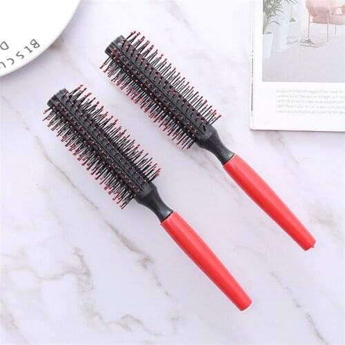 1Pc Plastic Hair Comb Curling Hair Styling Combs Tools Makeup Roller Curling Comb Girls Hair Care Beauty Hairdressing Tool