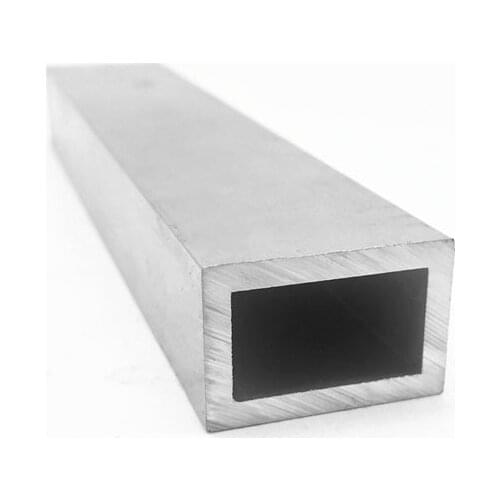 30mm*20mm*3mm square tube aluminum alloy hollow pipe rectangle straight duct vessel 100/200/300/400/500/550mm length