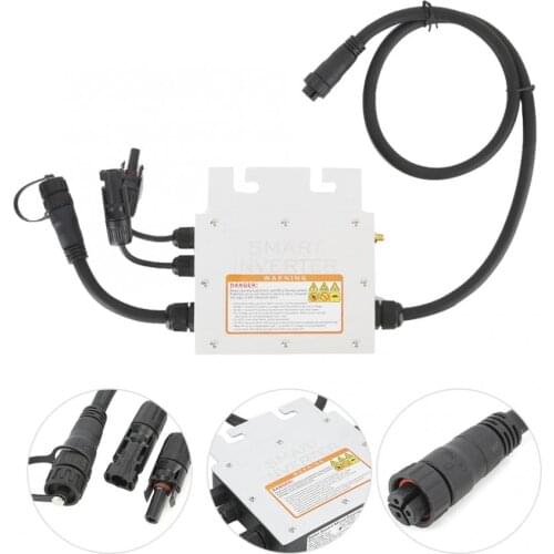 350W 230V Solar Inverter LED Display Micro Grid Tied IP65 Waterproof SG350MS with Receiver