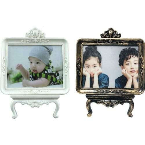 7 inch Fashion Style Photo Fame White Europe Poster Frame For Tabletop Decoration Platform Concise Lovely Desk Frame