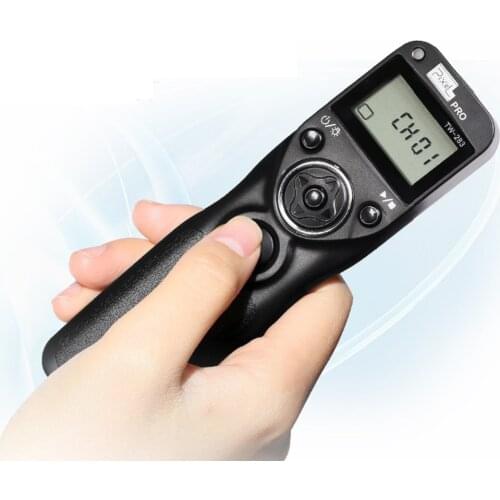 Pixel TW283 S2 Wireless LCD Timer Remote Control Shutter Release For Sony A7M3 a7r4 a7R3 a9 A7M4 HX300 HX50 HX400 HX60