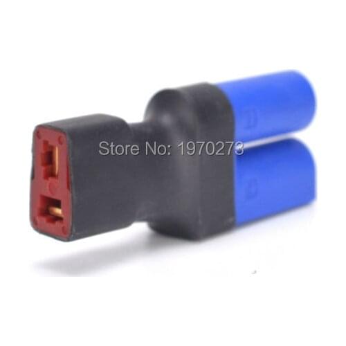 NO Wire EC5 Male to T Plug Female Connector Adapter wireless for RC battery Quadcopter