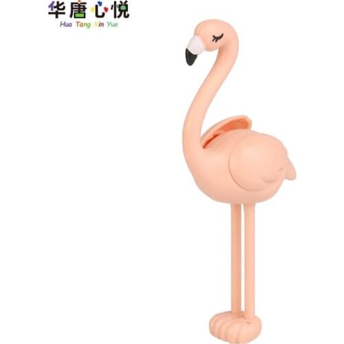 Big Size Series Animals Flamingo Model Educational Toys Suitable For Children Simple Beautiful Ornaments Building Blocks Gifts
